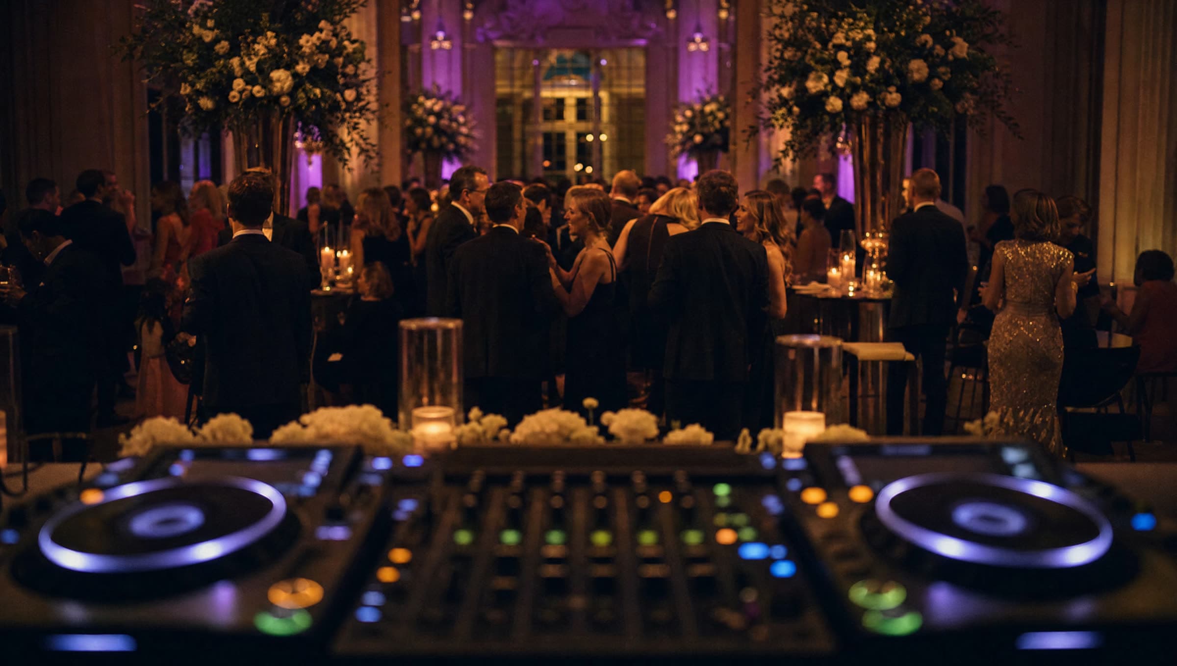 DJ set at a corporate gala evening in Brussels